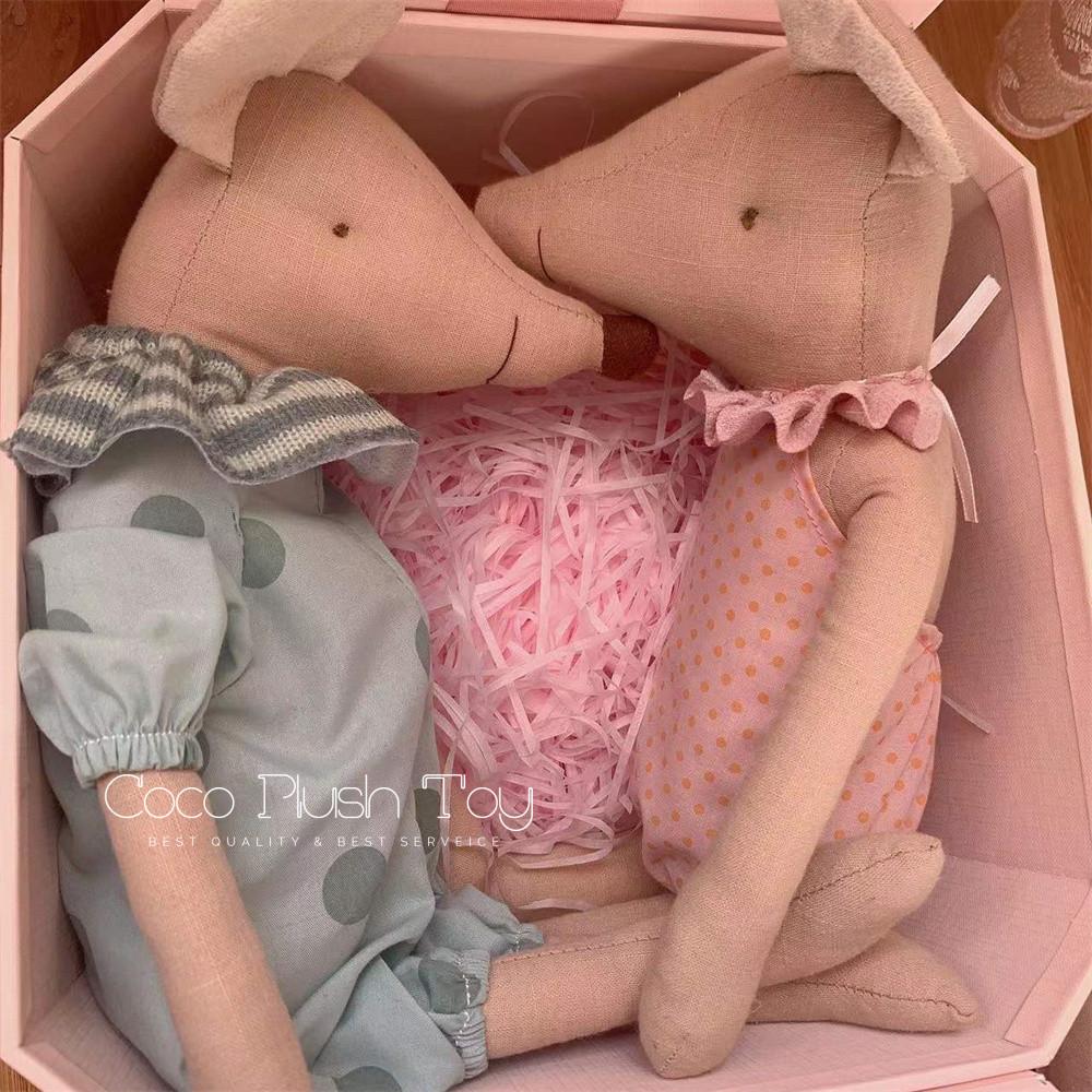 Peluche Topo Kawaii Animali di Peluche Giocattolo di Peluche Carino Giocattoli Adorabili Per Bambine Regali di Natale Bambola Morbida Kawaii Decorazioni per la Casa
