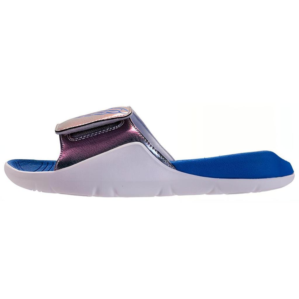 Air Jordan Hydro 7 Slides 'Wings Grey Royal' Gs AA2516-007