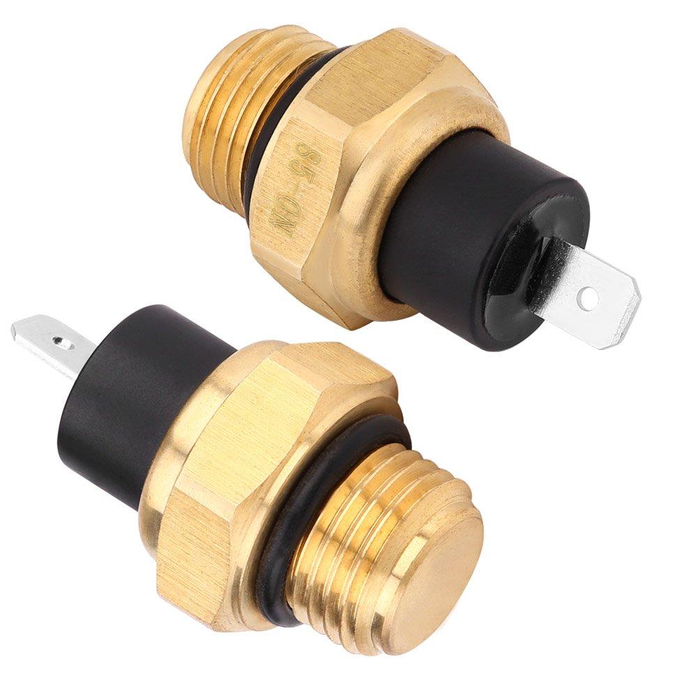Radiator Fan Switch 37760-MT2-003, Keenso Temperature Switch for Honda VFR700F VFR750F VFR800 VTR1000F VT600 VT750 VT1100 37760-MT2-003
