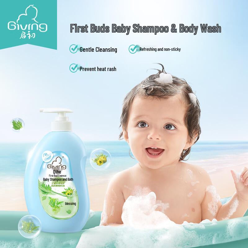 Giving Baby Shampoo & Body Wash 620ml Duo Pack