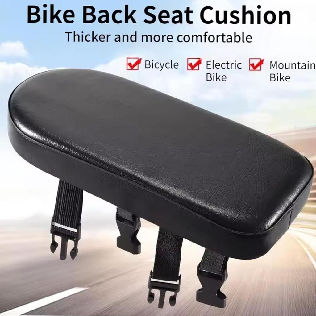 Mountain Bike Rear Cushion - Passenger Backrest Shelf With Foot Pedal For Electric Bike Children Seat