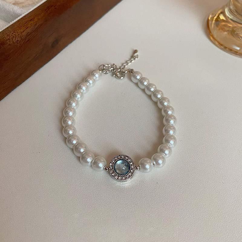 Sea Blue Mercury Armbånd Lett Luksus Temperament Design Enkelt Armbånd Luksus Vintage Håndverk Smykker Gave
