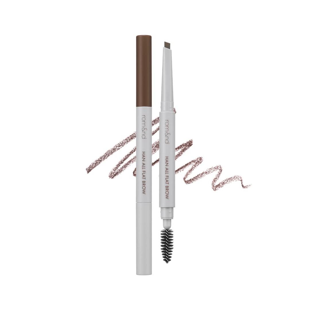 

rom&nd Han All Flat Brow W2 Mild Wood 0.17 g - eyebrow pencil, warm milky brown
