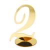10pcs 0-9 Numbers Acrylic Signs Wedding Table Number Wedding Engagement Seat Numbers Sign with Base Decoration
