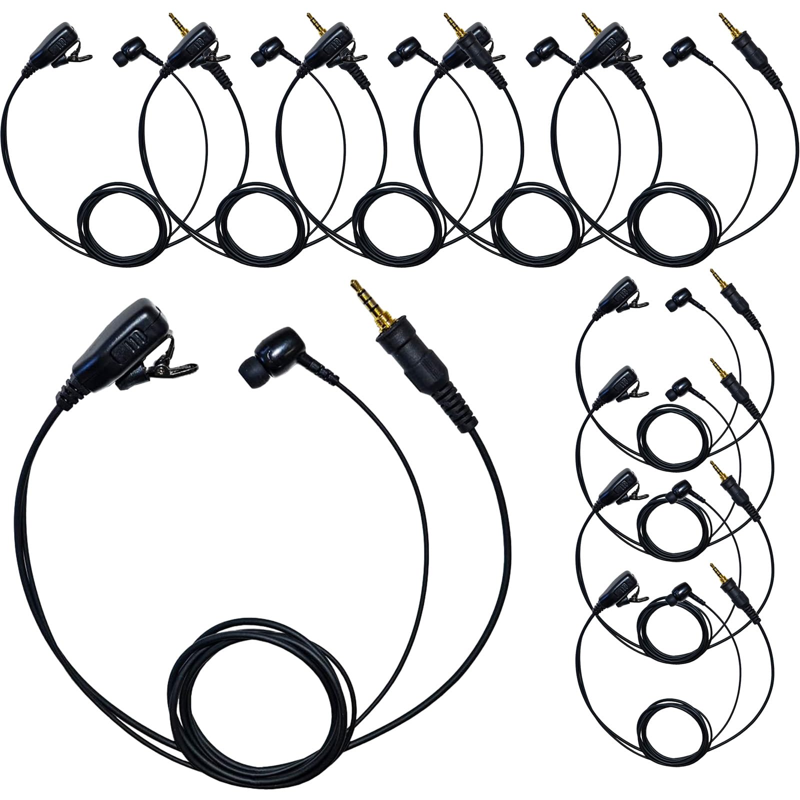 

BLUE CENTURY compatible with Blue and Motorola plugs VOX waterproof earphones with microphone and spare ear pads included type earphones Japanese-made