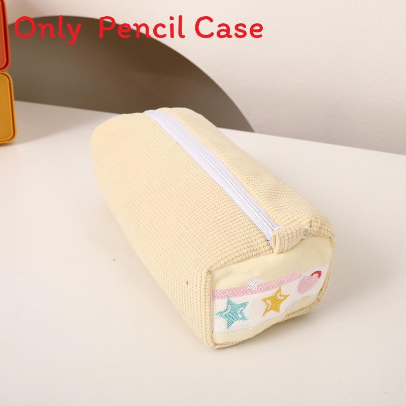 Creative Fabric Pen Storage Bag With Star Pattern For Girls And Students