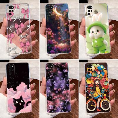 Pour Motorola Moto G22 Coque Moto G32 G42 G52 G82 Mignon Lapin Dessin Animé Housse Transparente Souple TPU Coque de Téléphone Pour MotoG22 G 22 32 42 Coquille