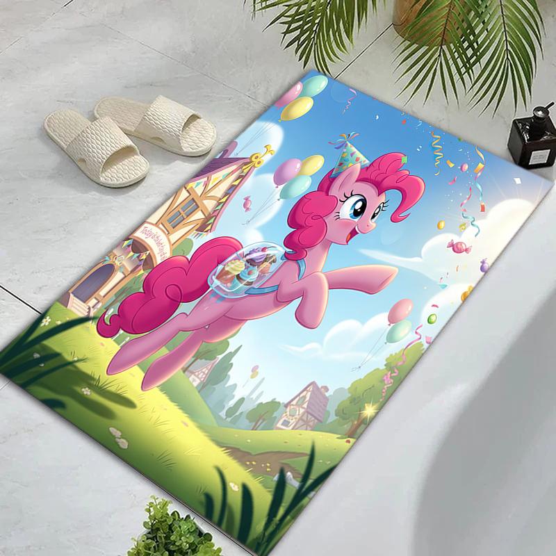 Pink Pony Carpets Suitable Room Office Bedroom Door Mats Birthday Gift Holiday Gift Cloud Balloon Rug 129 140