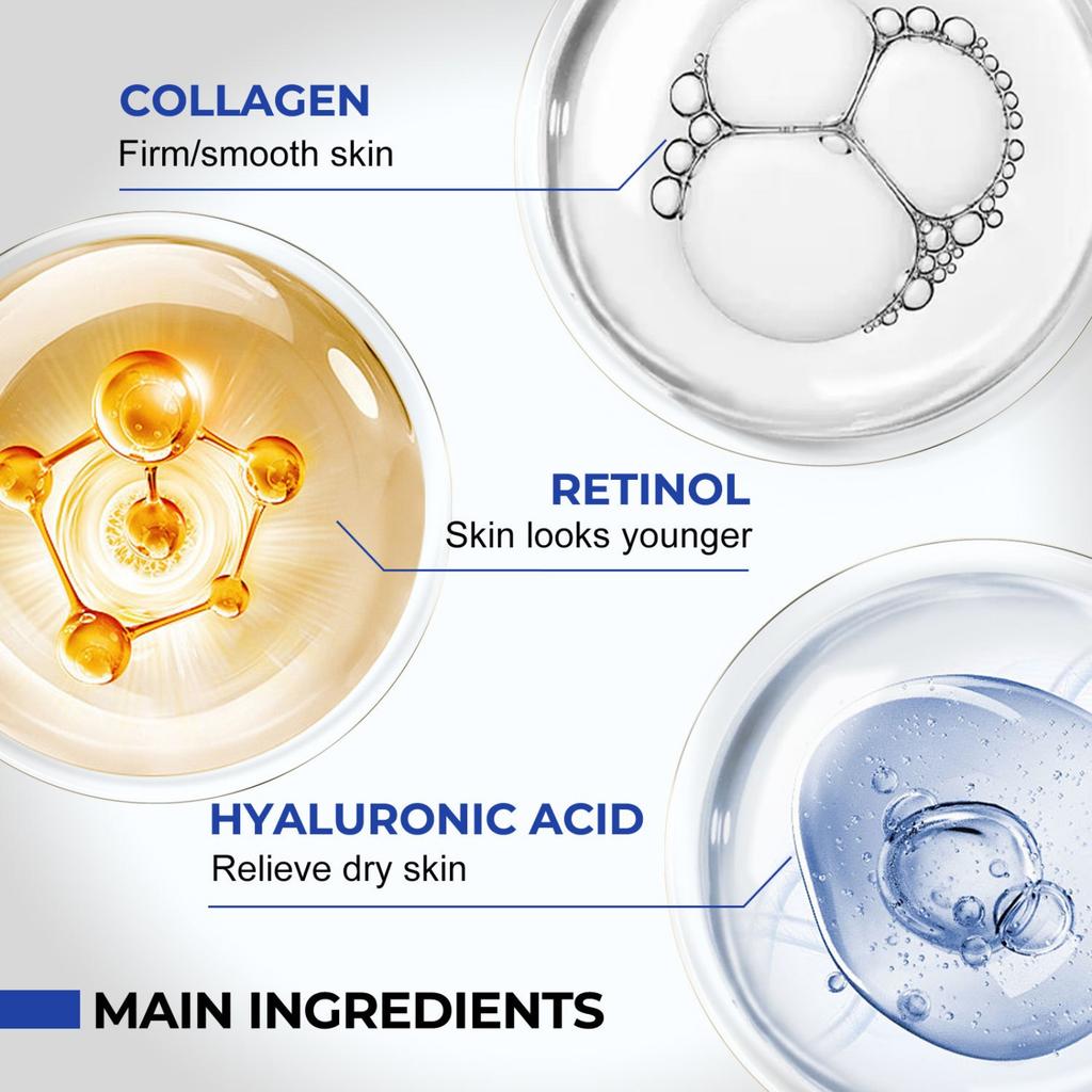 Hyaluronic Collagen Cream Skin Firming And Hydrating Anti-aging Cleansing Beauty Korean Skin Care For All Skin Types