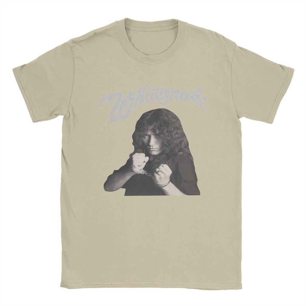 Members Whitesnake Band T Shirts Men Pure Cotton Amazing T-Shirt Round Neck Tee Shirt Short Sleeve Tops Gift Idea