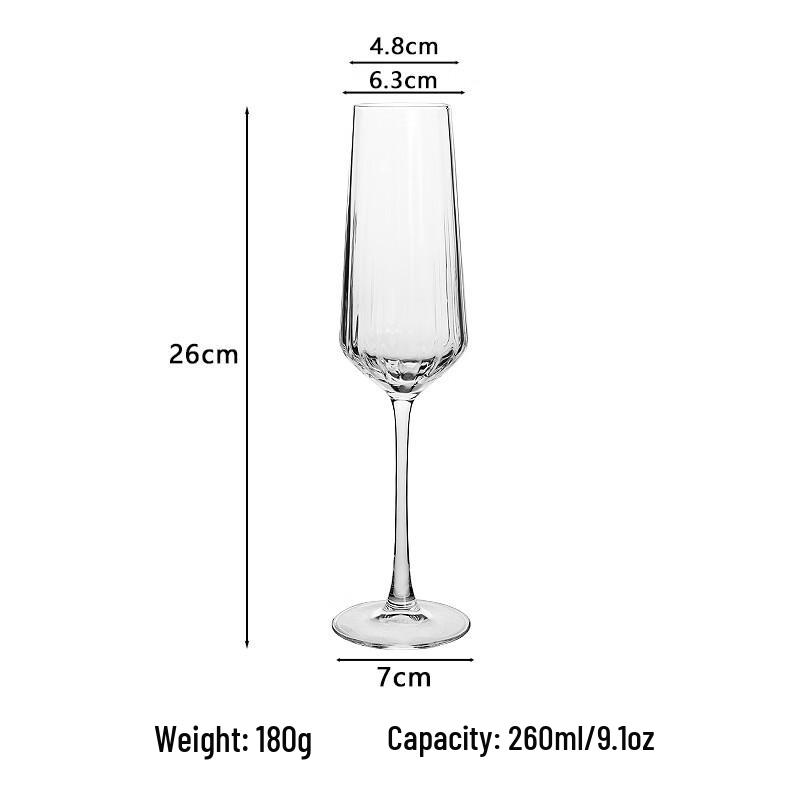 

Zhi Shi Nordic Vertical Stripe Glassware Set
