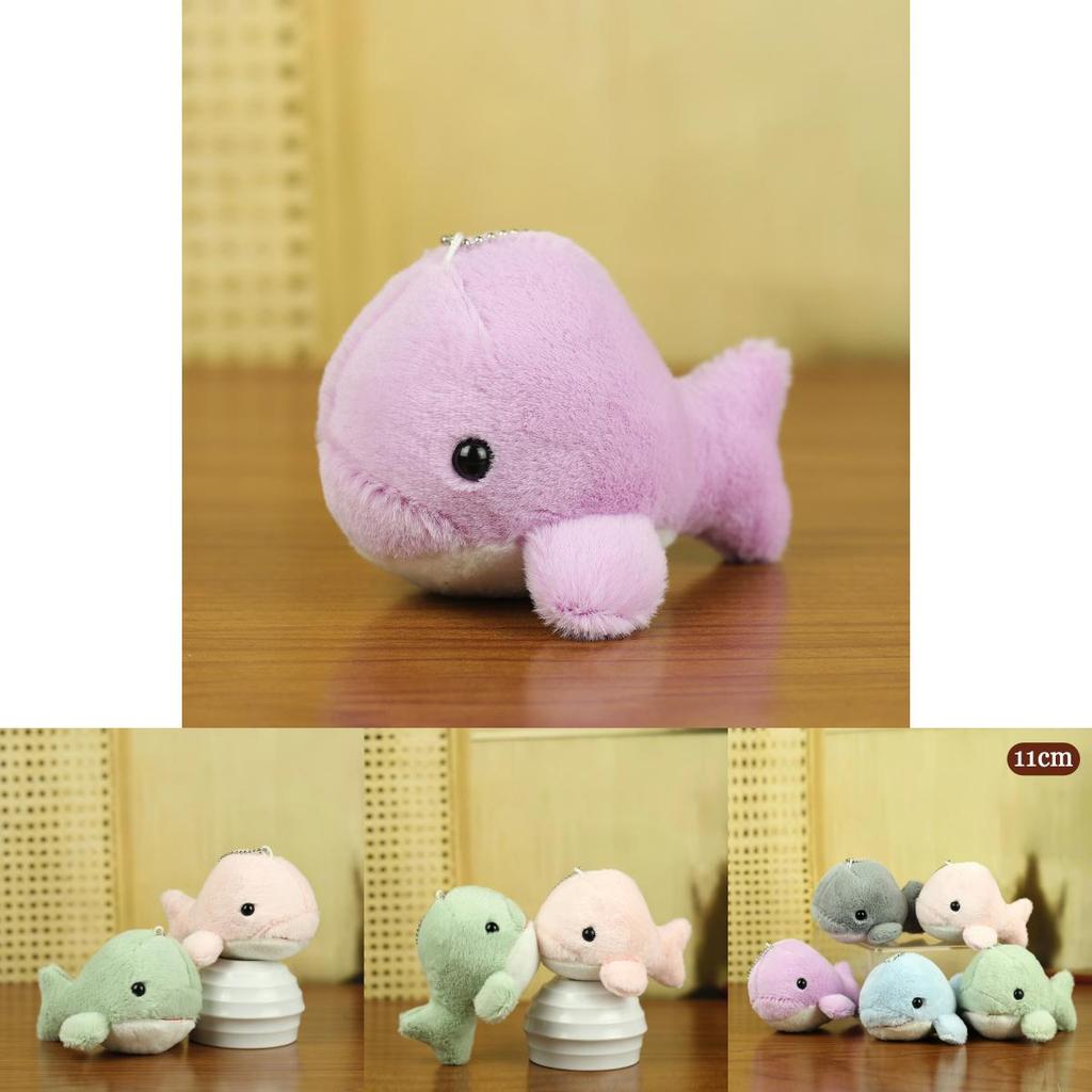 Adorable Miniature Plush Dolphin Toy For Children Soft And Cute Ocean Animal Gift