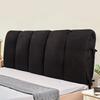 Removable Washable Soft Headboard Pillow High Rebound Sponge Backrest Headboard Cover Luxury Suede King Queen Size Head Cover