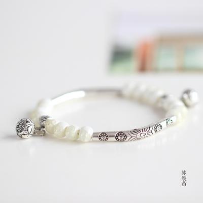 Women's Ceramic hand made DIY Bracelets Artware Retro bracelet for woman girl gift Fashion Jewelery #1555
