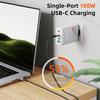 CABLETIME 4 IN 1 120W GaN Charger 120W Max Fast Charge 3 USB C With1 USB A Port Fewer Heat for Laptop Phone HUAWEI XIAOMI 4