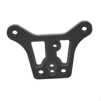 RC Car Upper Plate Carbon Fiber Attachment Sturdy Easy Installation Professional Repair Parts