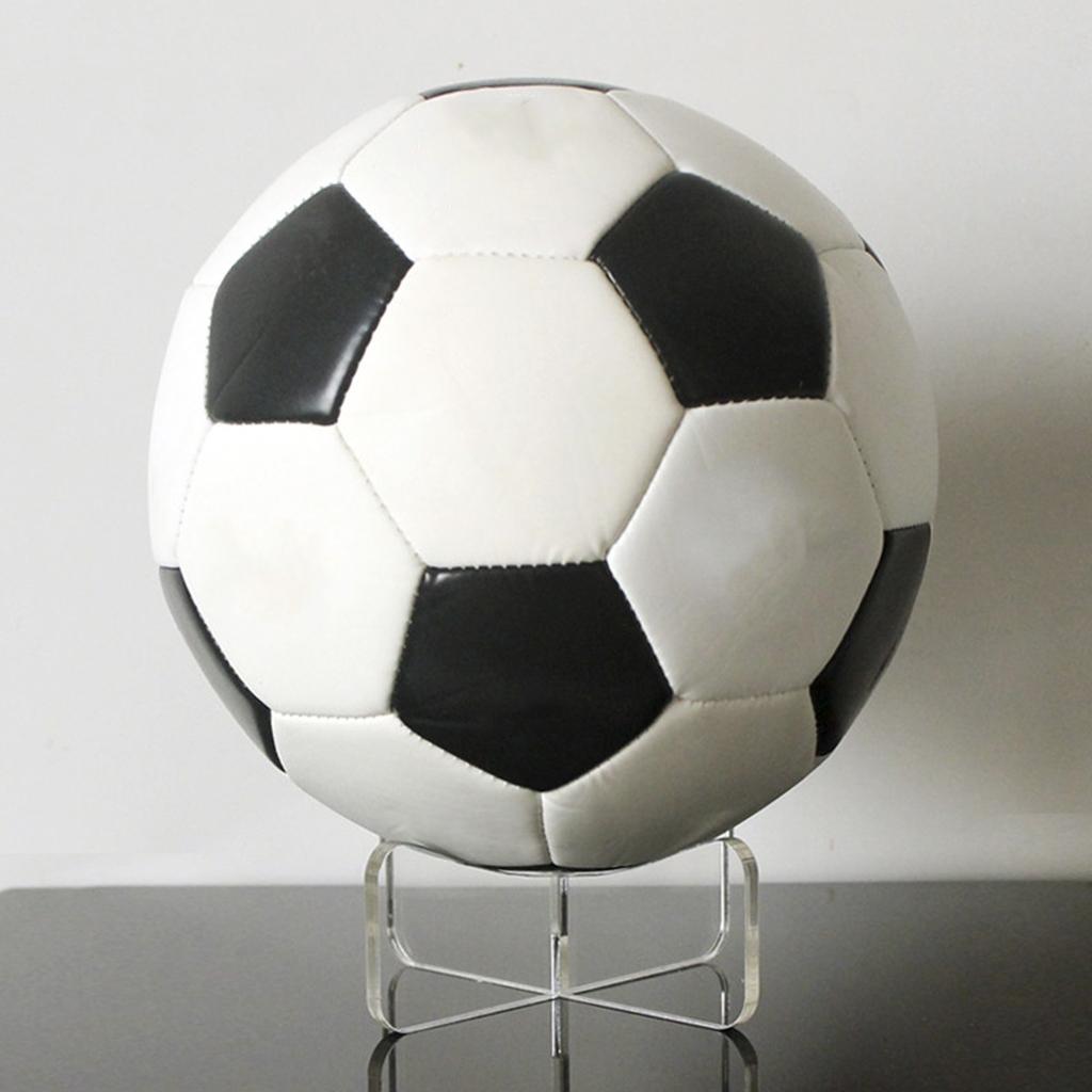 Acrylic Basketball Stand Holder Display Gift for Football Volleyball