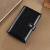 RFID Blocking Passport Wallet Travel Organizer PU Leather Card Holder Coin Purse Multifunction Clutch Wallet