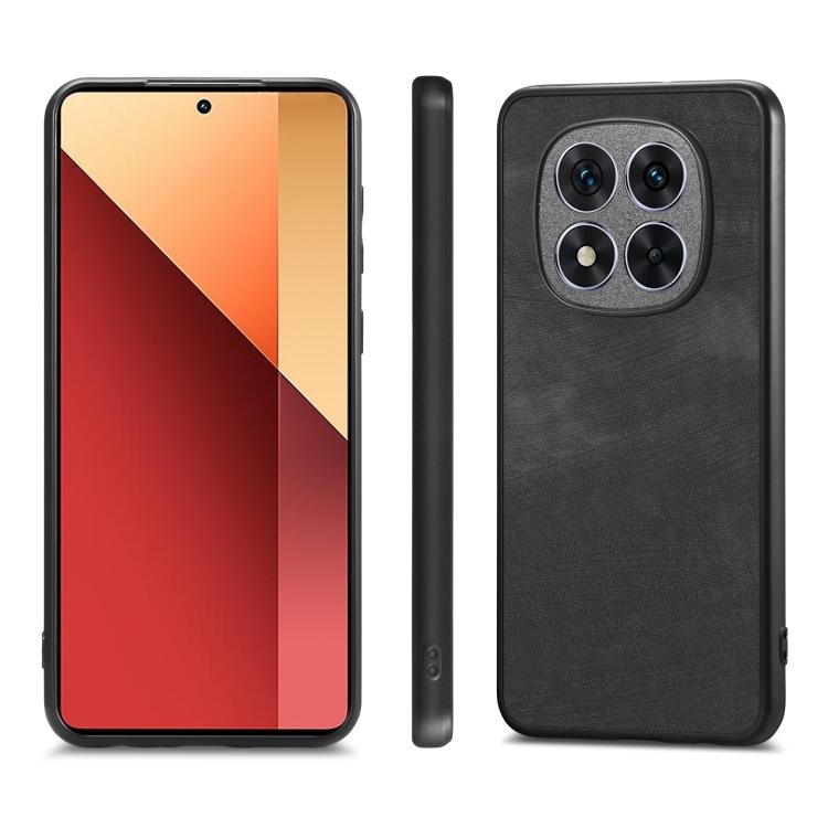 For Xiaomi Redmi Note 14 Pro 5G Leather PC Back Cover Phone Case