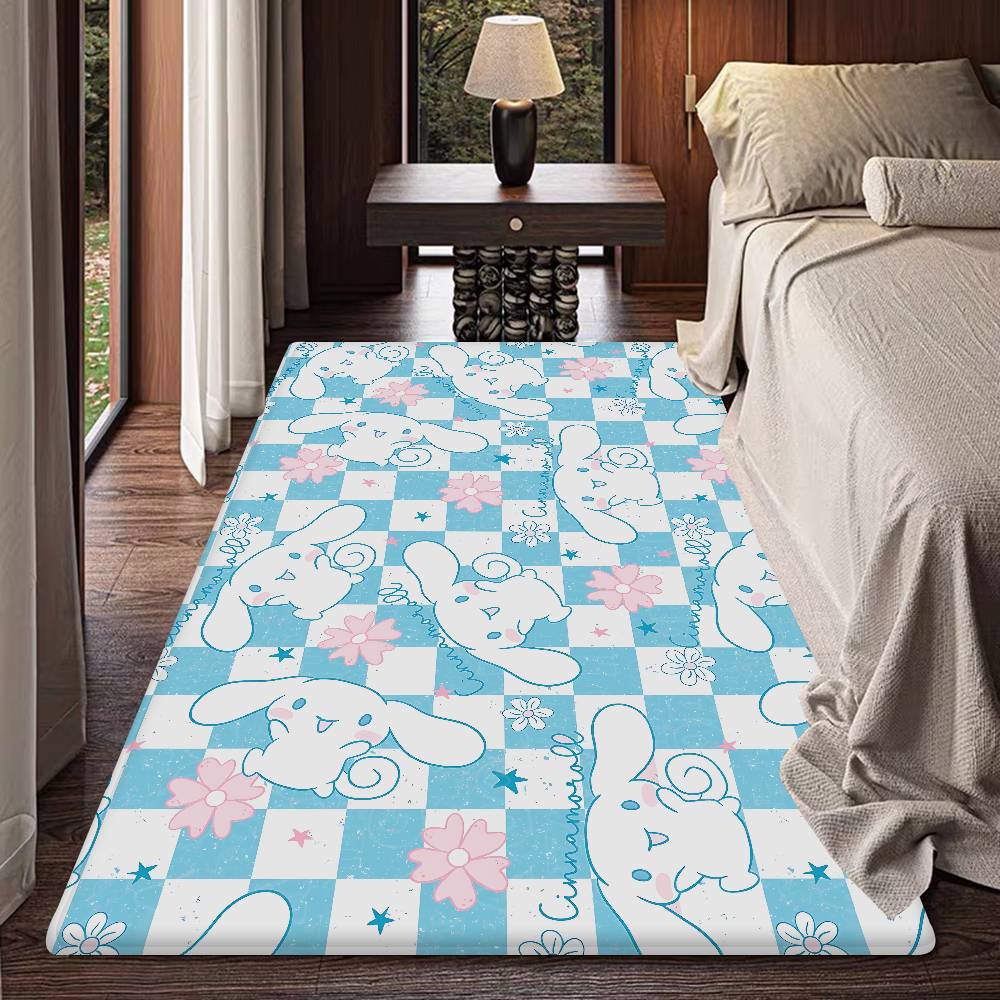 

C-Cinnamoroll Kitchen Mat Kids Room Bedroom Decoration Balcony Anti-Slip Doormat Living Room Alfombra 50x80cm