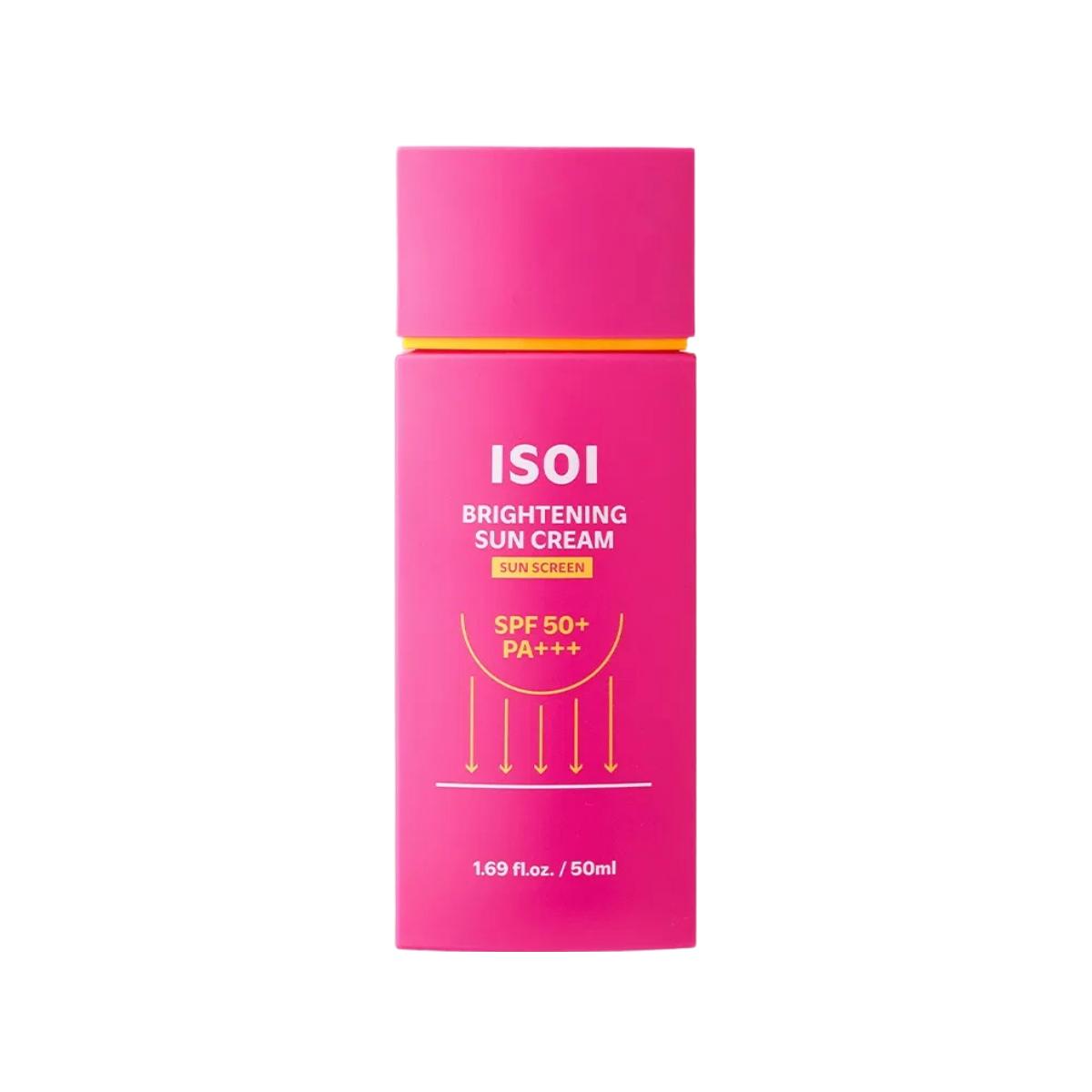 ISOI Aufhellende Sonnencreme Tone Up Feuchtigkeitsspendend 50ml Koreanische Sonnencreme UV-Schutz