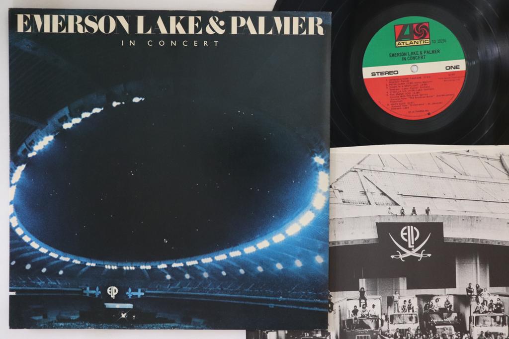 LP Record EMERSON, LAKE & PALMER - In Concert SD19255 ATLANTIC 1979 US Rock Used