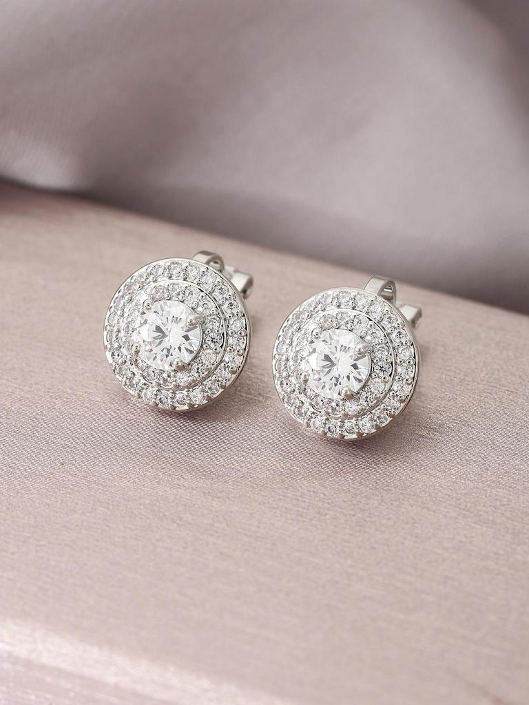 Luxury Diamond Hip-Hop Clip Earrings: No Piercing Needed