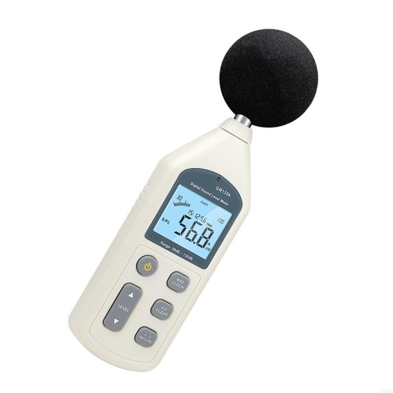 GM1356 SPL Tester Sound Level Meter Handheld Noise Meter 47000 Data Record A0KF