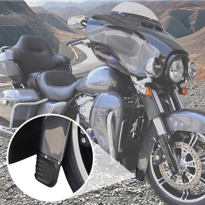 Replacement Front Ribbed Trim Cover Motorcycle Front Skirt Trim Cover Motorbike Modification Accessories