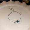 Elegant Zircon Cross Bracelet: Fashionable, High-End, Versatile Hand Jewelry