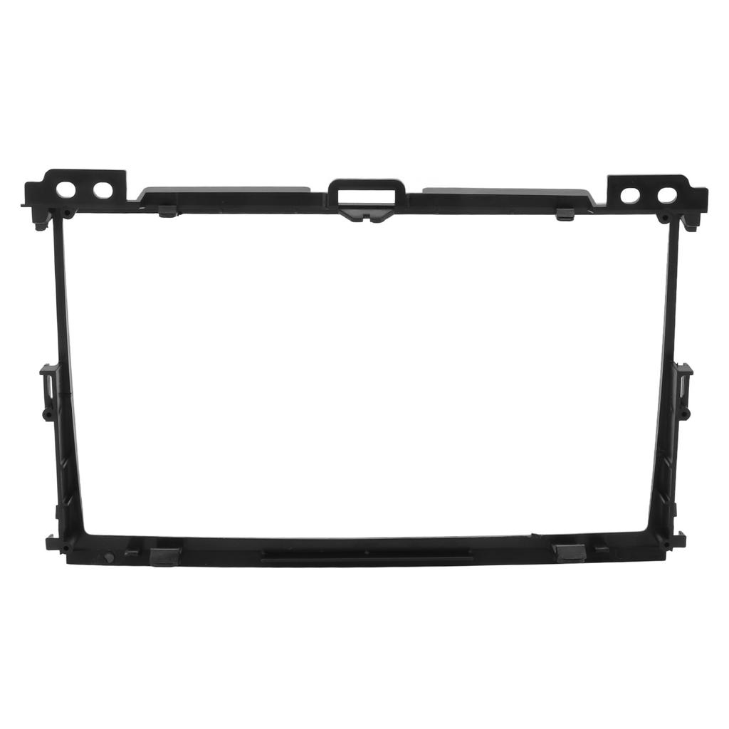 Moldura Painel de Navegação Rádio Estéreo de Carro 9 polegadas Preto Acessórios Internos Substituição para Prado 2009+