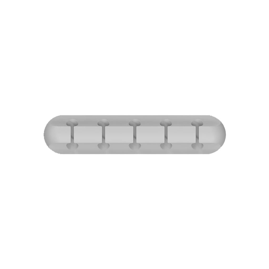 Organizzatore per Cavi in Silicone Autoadesivo da Scrivania - Supporto Multifunzione per Cuffie, Telefono e Cavi Dati.