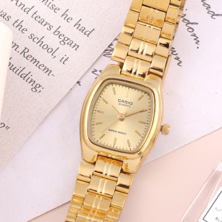 Casio Mineral Glass Square Round Classic Formal Womens Watch 5 Colors