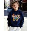 2026Kids'Wojan Team Character Pattern Children's Hooded Sweatshirt, Suitable for Daily Wear In Autumn and Winter