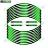 For Z250 Z 250 motorcycle accessories 17 inch front and rear wheel hub decals fairing modified reflective sticker decoration
