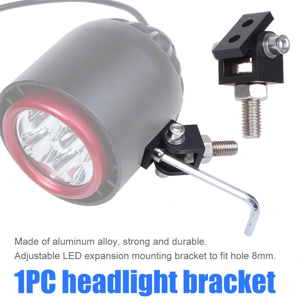 Motorcycle LED Headlight Clamps Brackets For Motorcycle Spotlights Fog Light Lamp Holder Mount Clamp Moto Accessories
