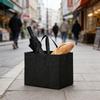 Spacious Large Capacity Nonwoven Toted Bag For Heavy Shopping Trip Foldable Storage Solution