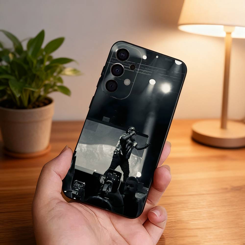 J-JOK air Rapper Phone Case For Samsung S25,S24,S21,S22,S23,S30,Ultra,S20,Plus,Fe,Lite,5G Black Cover
