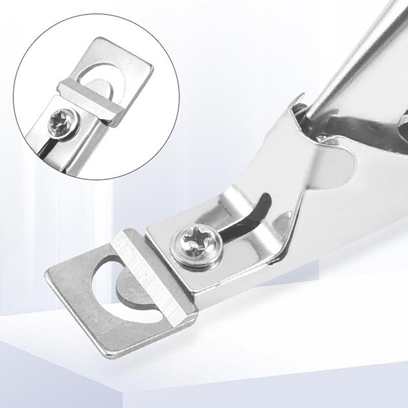 Fake Nail Tips Cutter Professional Nail Clippers Straight Edge Acrylic Nail Clipper Manicure False Guillotine Cut