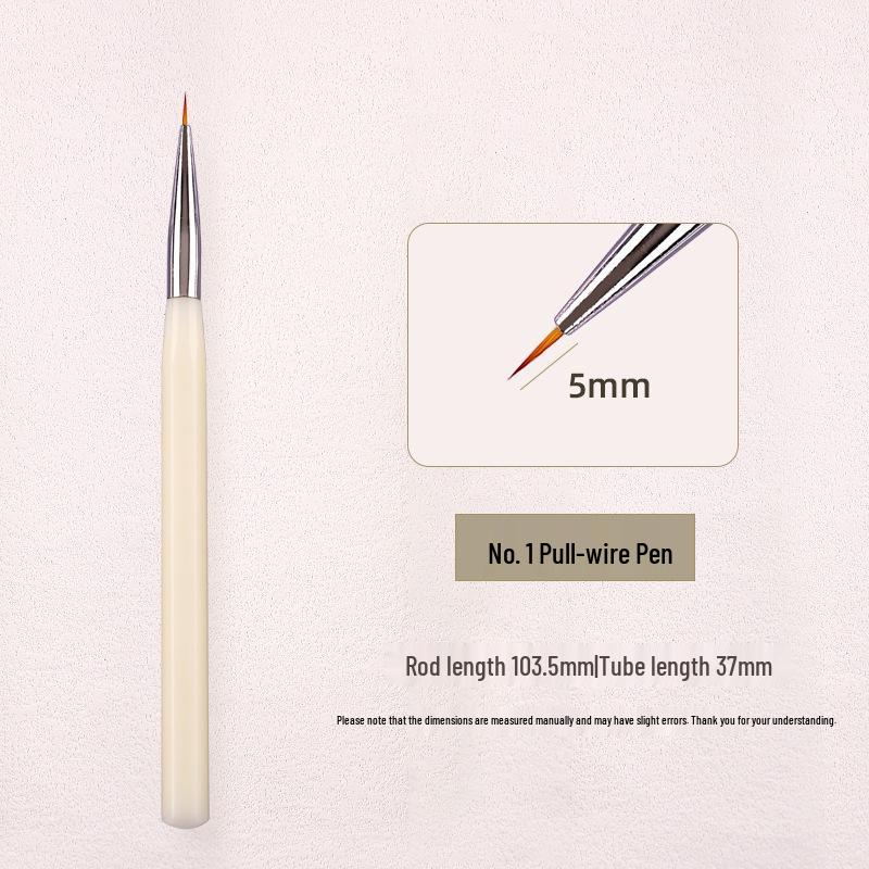 Nail Art Ultra-Fine Liner Pen Set for Detailed Designs, Flowers & BJD Face Painting