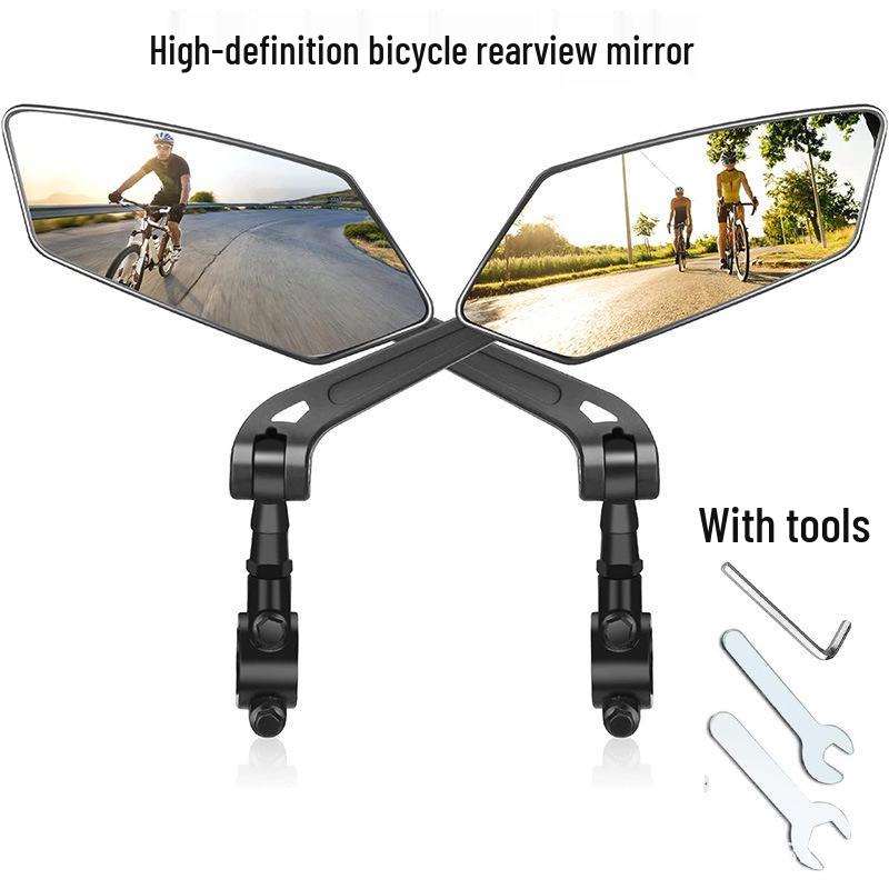Universal HD Reflective Rearview Rhombus Mirror for Electric Vehicles and Motorcycles