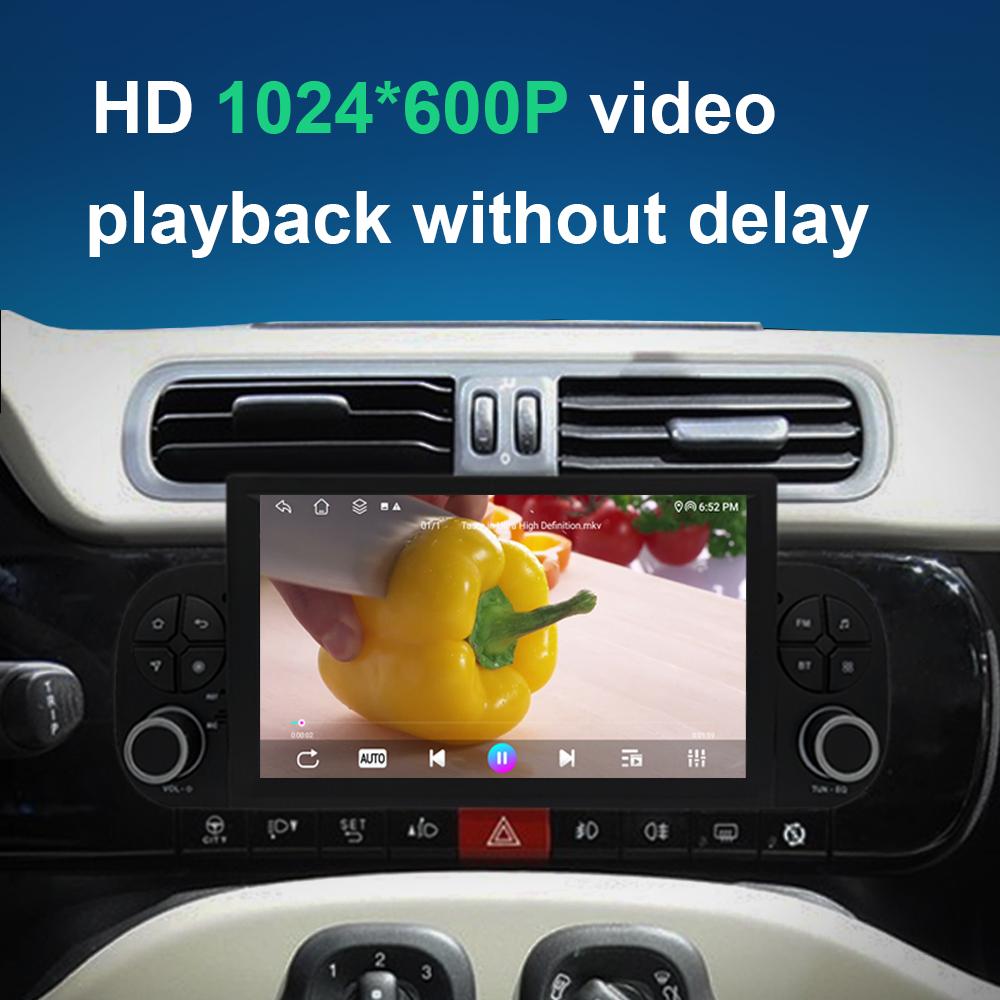 7 Inch for FIAT Panda 2013 - 2020 Android Car Radio Multimedia Video Player DSP Stereo GPS Bluetooth HD Touch Screen Carplay