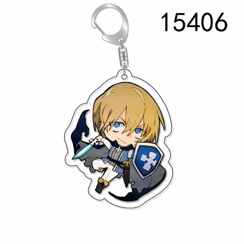 Fire Force: Shinra, Akitaru, Maki, Alice Acrylic Keychain