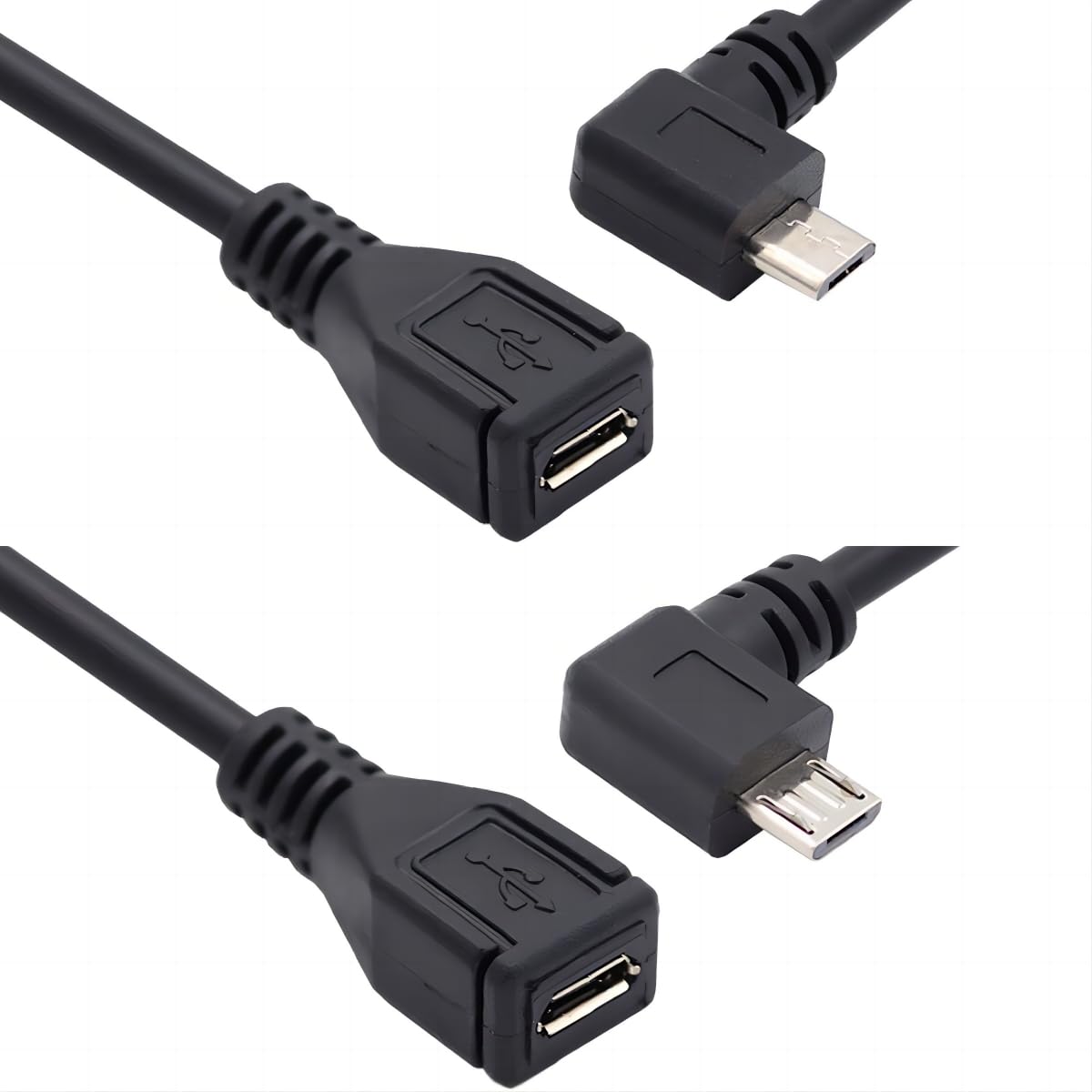 

chenyang CY Micro USB Папа к Micro USB Мама Удлинитель 90 Градусов Полный Пин 2.0 2.0 Кабель, Угловой, Соединение, 0.5М