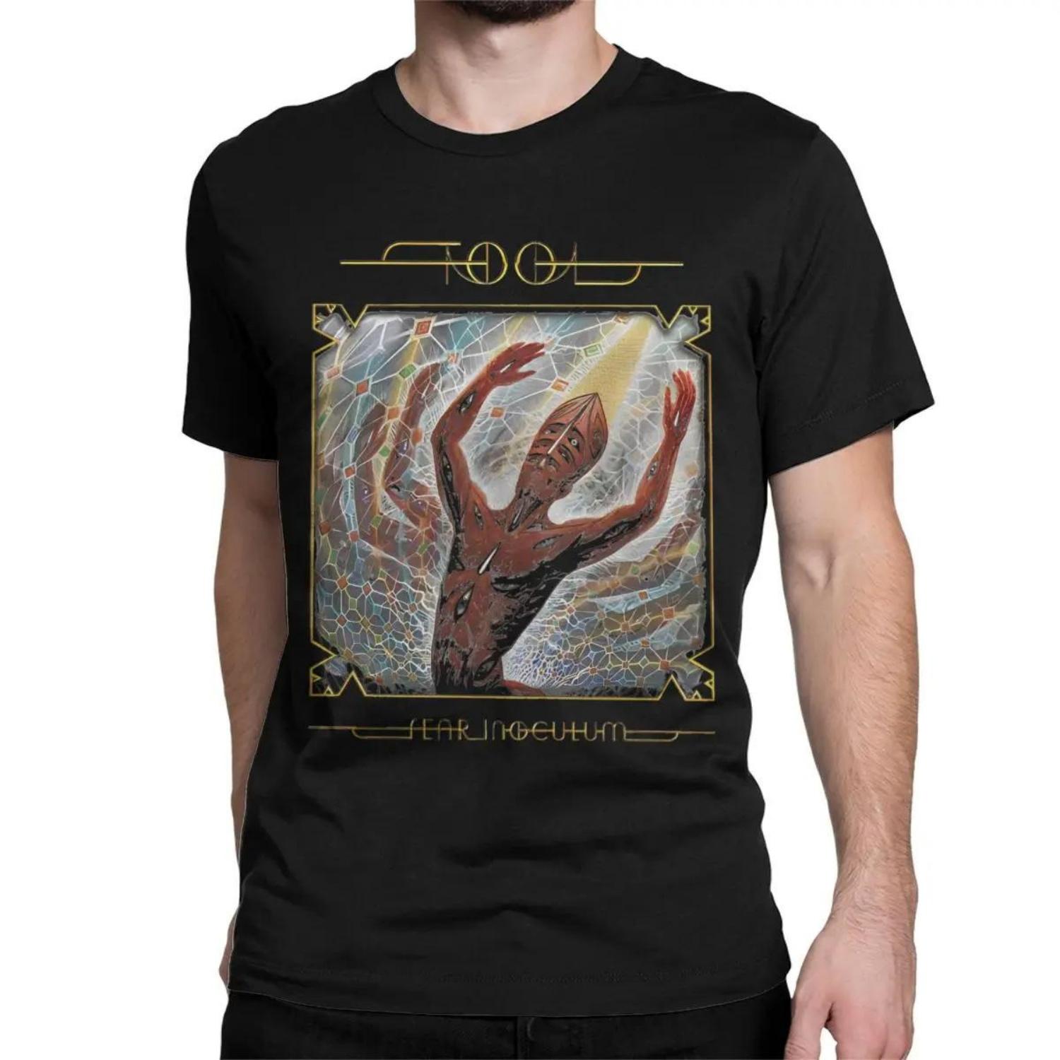

Унісекс футболка з принтом альбому Tool Lateralus Aenima - Графічна футболка в стилі прогресивного металу, 100% бавовна, з круглим вирізом, коротким рукавом XXXXXL