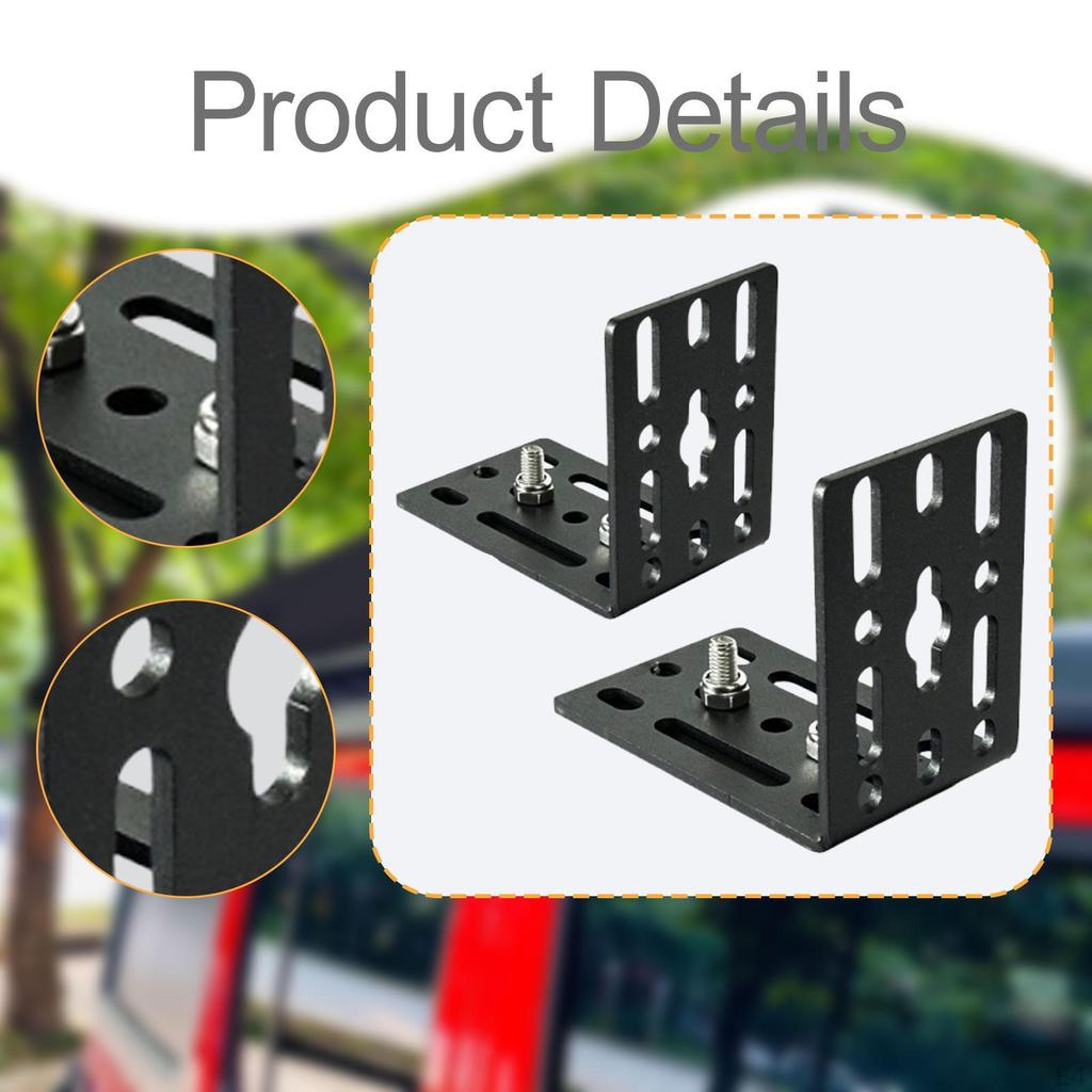 2 Pieces Awning Mount Brackets Holder Accessories Replaces Heavy Duty Pre Drilled