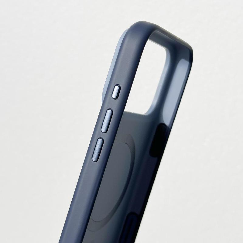 For Honor 600 Pro Case Magnetic For MagSafe Matte PC Skin Feel Color Blocking Cover For Honor 600 Shell Dustproof Bumper