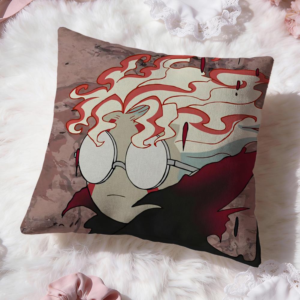 Anime D-Dandadan Cushion Cover Premium Comfort Reversible Pillow Cove -Two In One Design for Any Room & Car Interior