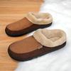 Cotton slippers winter large size indoor warm new plush cotton shoes