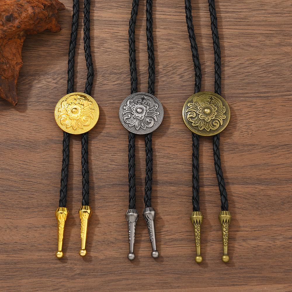 Retro Style Ancient Bull Head Pendant Necklace - Multiple Colors & Adjustable Length